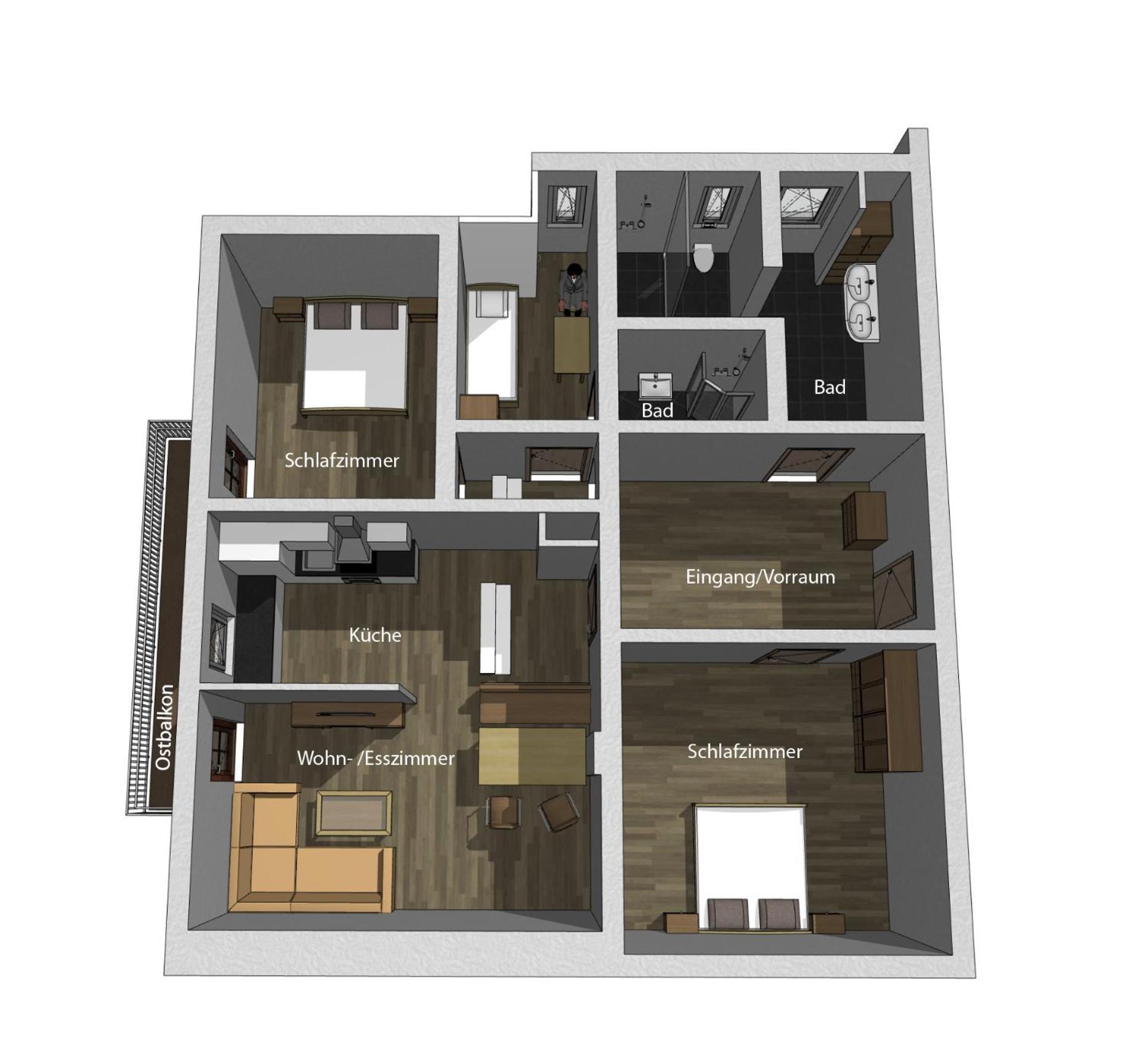Wanderpension - Garni Rief - Adults Only Apartment Tannheim
